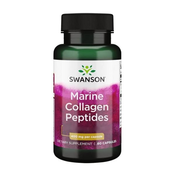Swanson Marine Collagen Peptides 60 Capsules