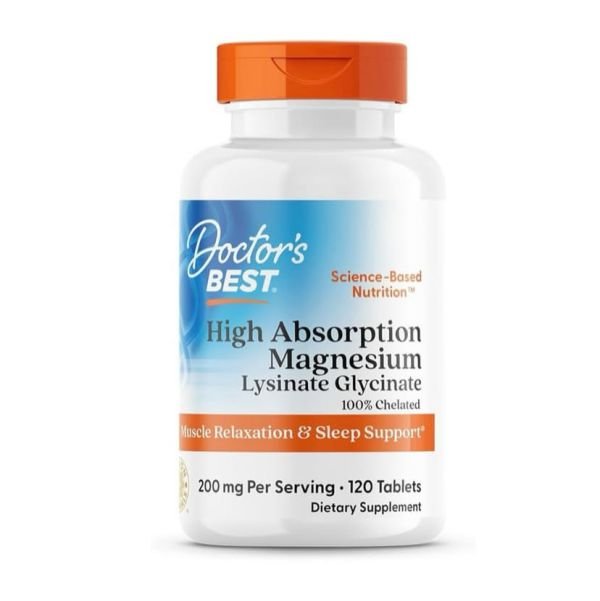 Doctor Best Magnesium Glycinate 120 Capsules