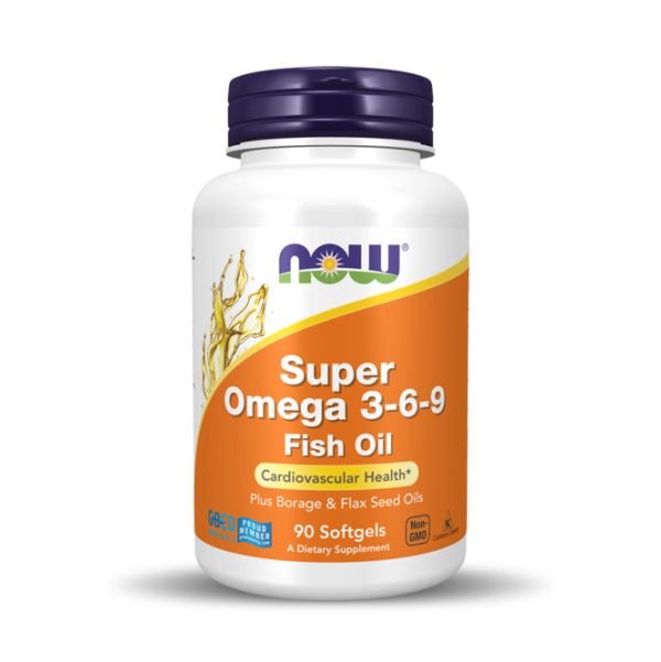 Now Omega 3-6-9 100 Softgels
