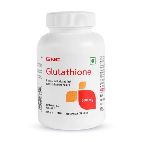 GNC L- Glutathione 500mg 60 Capsules
