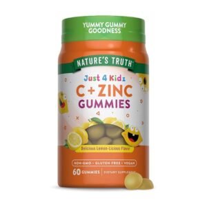 Nature’s Truth Vitamin C Gummies with Zinc For Kids