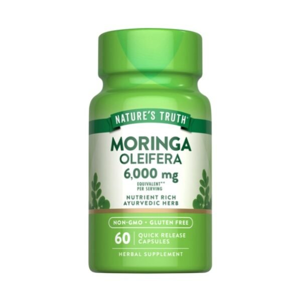 TURE TRUTH MORINGA 6000MG, 60 CAPS_a