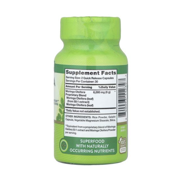 NATURE TRUTH MORINGA 6000MG, 60 CAPS_b