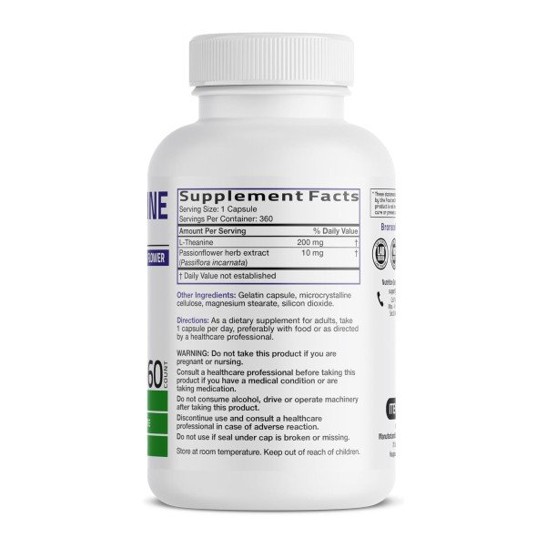 BRONSON L-THEANINE 200MG 120 CAPS_b