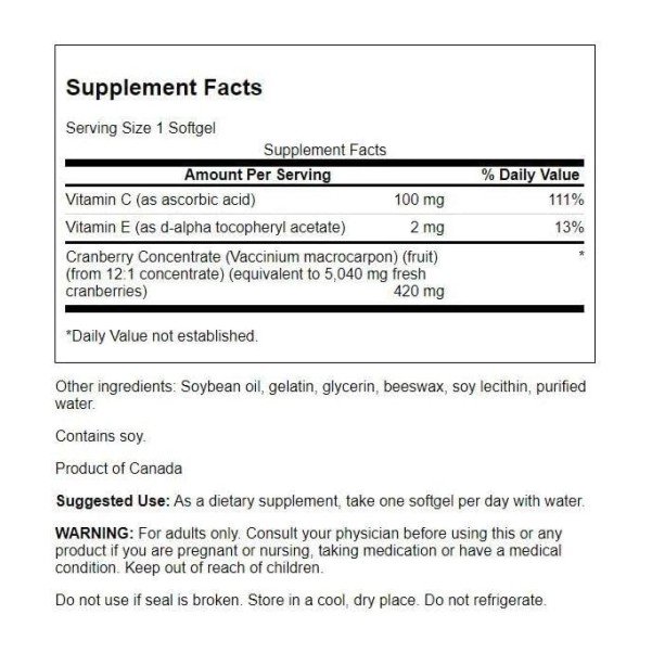 SWANSON CRANBERRY 420MG 60 CAPS_b