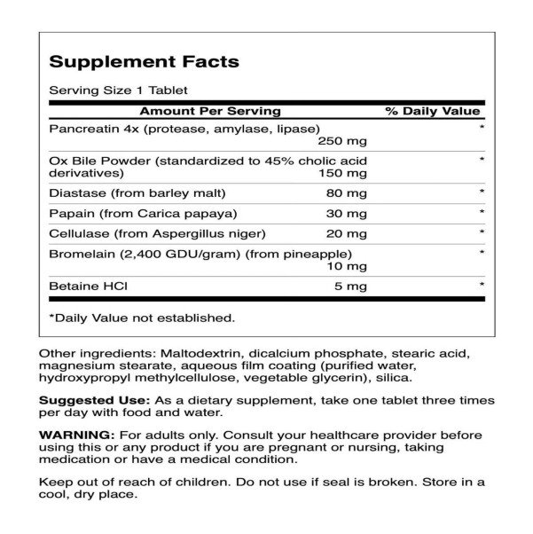 SWANSON DIGESTIVE ENZYMES 90 TABS_b